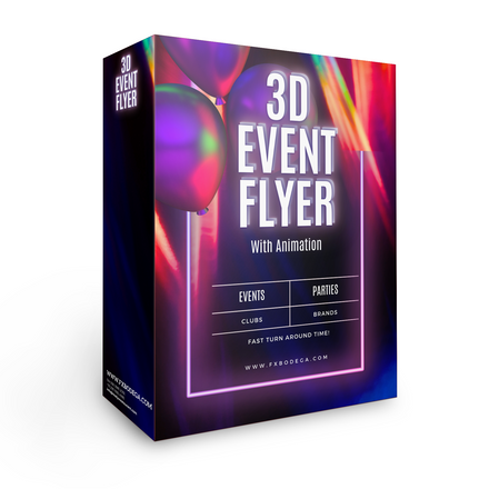 3D Event Flyer Pack