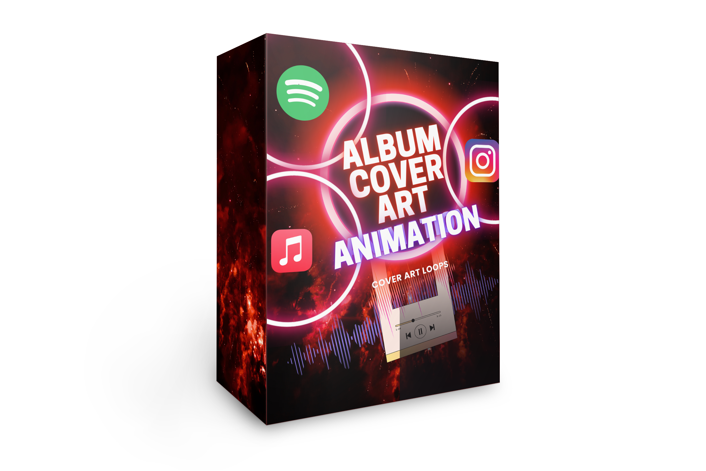 Motion Cover art animation